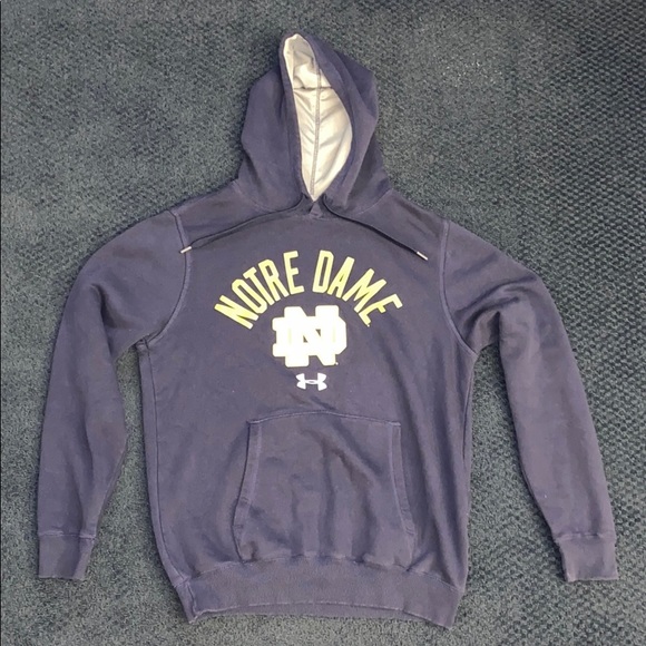 notre dame under armour sweatshirt